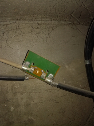 Чердак, витые, скрутки, телевидение