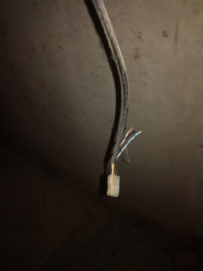 Чердак, витые, скрутки, телевидение