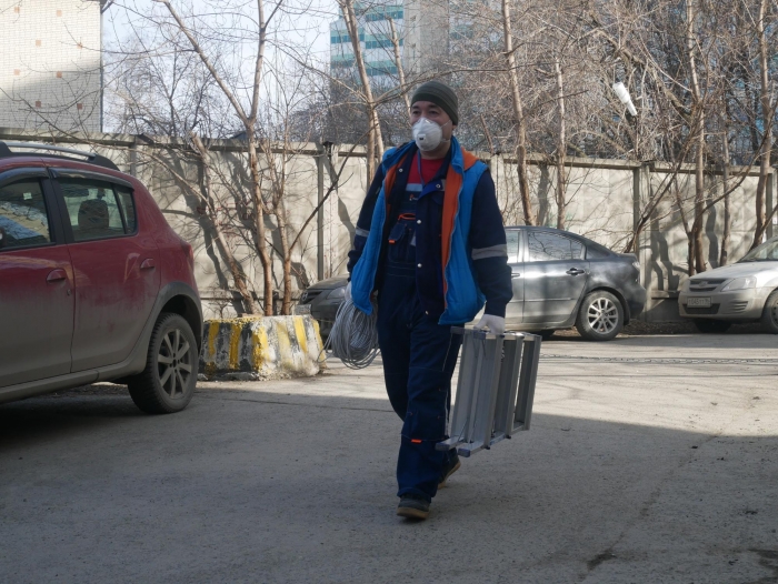 Монтаж в условиях пандемии