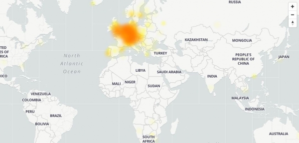 У Garmin сбой, возможно из-за хакеров