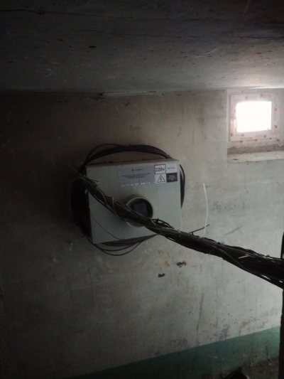 Темный техэтаж