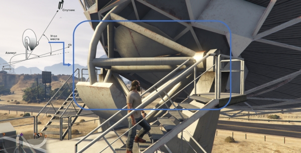 Изучаем антенны в GTA5. Радиотелескоп