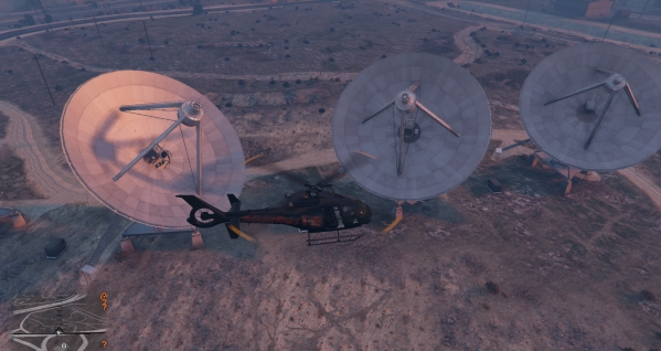 Изучаем антенны в GTA5. Радиотелескоп