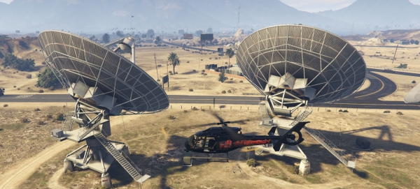 Изучаем антенны в GTA5. Радиотелескоп