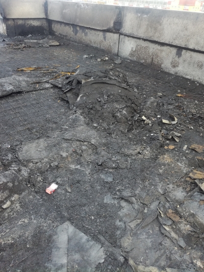 После пожара