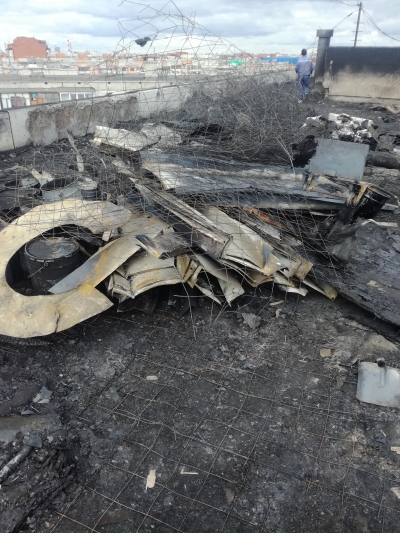 После пожара