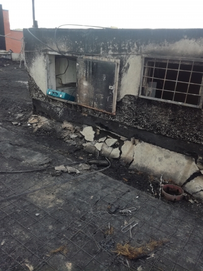 После пожара