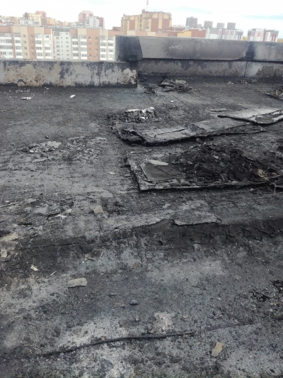 После пожара