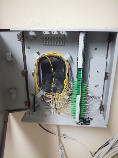 Провели оптику