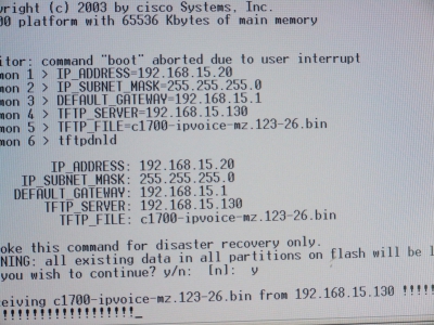 Допайка памяти в Cisco 1751