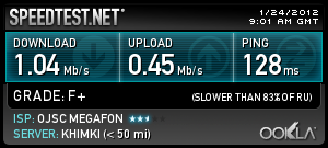 Очередной тест Wi-Fi в Сапсан