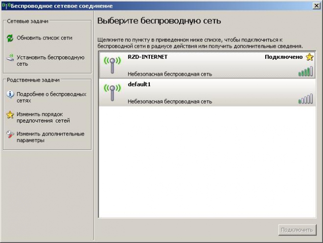 Очередной тест Wi-Fi в Сапсан