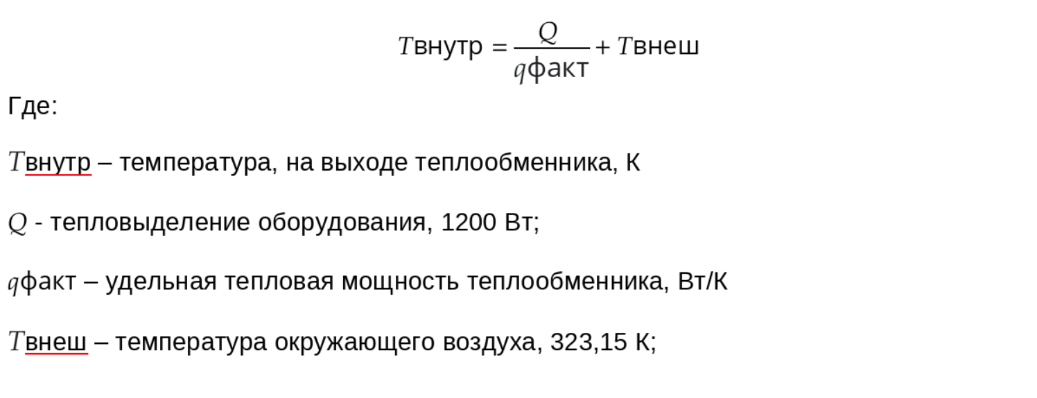 Результаты тестирования теплообменников