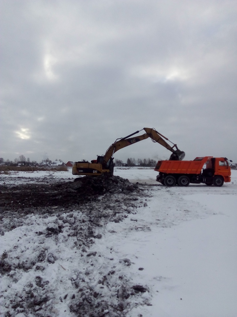 Очистка водоема и трассировка оптической кабельной линии