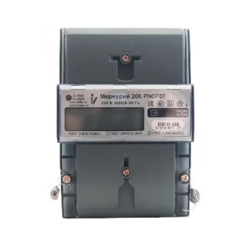 Счетчик электроэнергии однофазный со встр. модулем LoraWan Меркурий 206 PNOF07