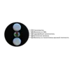Кабель оптический СЛ-ОКПЦ-Д2к-4Е2-3,0 (катушка 2км)