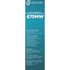 Мышь Оклик 675MW черный оптическая (1200dpi) беспроводная USB для ноутбука (3but)