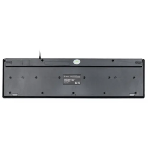 Клавиатура Оклик 550ML черный USB slim Multimedia LED