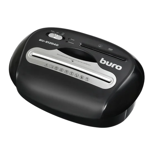 Шредер Buro Office BU-S1204D (секр.P-4) фрагменты 12лист. 21лтр. пл.карты CD