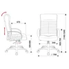 Кресло руководителя Бюрократ KB-10LITE черный эко.кожа крестовина пластик
