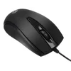 Мышь Оклик 325M черный оптическая (1200dpi) USB для ноутбука (3but)