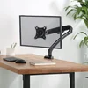 Кронштейн для мониторов ЖК Kromax OFFICE-8 черный 15"-32" макс.8кг настольный поворот и наклон верт.