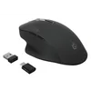 Мышь Оклик 636LWC черный оптическая (1600dpi) беспроводная USB/USB-C для ноутбука (6but)