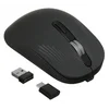 Мышь Оклик 636LWC черный оптическая (1600dpi) беспроводная USB/USB-C для ноутбука (6but)