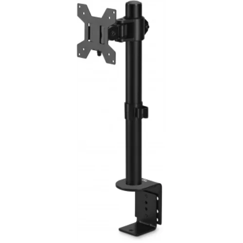 Кронштейн для мониторов ЖК Buro M061 черный 17"-32" макс.8кг крепление к столешнице поворот и наклон