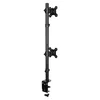 Кронштейн для мониторов ЖК Buro M063 черный 17"-27" макс.8кг крепление к столешнице поворот и наклон