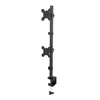 Кронштейн для мониторов ЖК Buro M063 черный 17"-27" макс.8кг крепление к столешнице поворот и наклон