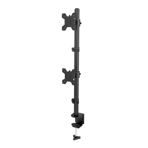 Кронштейн для мониторов ЖК Buro M063 черный 17"-27" макс.8кг крепление к столешнице поворот и наклон