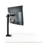 Кронштейн для мониторов ЖК Buro M3 черный 15"-27" макс.9кг крепление к столешнице поворот и наклон