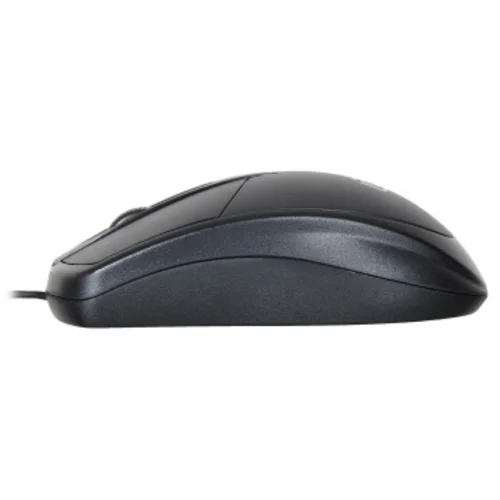Мышь Оклик 125M черный оптическая (1200dpi) USB (3but)
