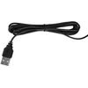 Мышь Оклик 185V2 черный оптическая (1200dpi) USB для ноутбука (3but)