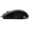 Мышь Оклик 185V2 черный оптическая (1200dpi) USB для ноутбука (3but)