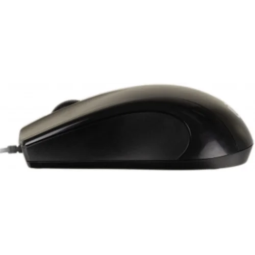 Мышь Оклик 185V2 черный оптическая (1200dpi) USB для ноутбука (3but)