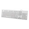 Клавиатура Оклик 505M белый USB slim