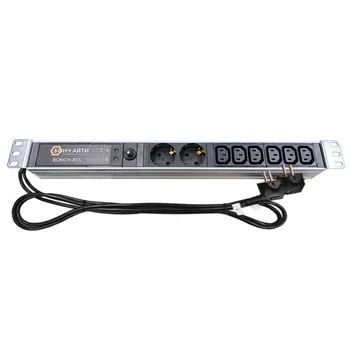 Блок розеток с АВР BONCH-ATS/PDU 8A-2S/6C13-S/S