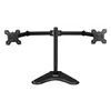 Кронштейн для мониторов ЖК Buro BU-M042-D черный 17"-32" макс.16кг настольный поворот и наклон верт.