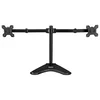 Кронштейн для мониторов ЖК Buro BU-M042-D черный 17"-32" макс.16кг настольный поворот и наклон верт.