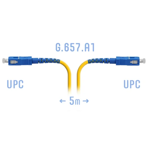 Патчкорд оптический B-Optix SC/UPC SM G.657.A1 5 метров