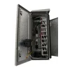 Уличный управляемый коммутационный узел, 8GPOE, климатического исполнения IP54, 48В 9Ач
