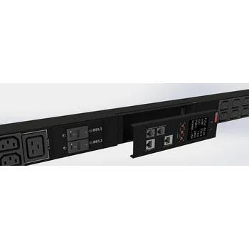Блок розеток интеллектуальный iPDU-6011: ZeroUnit, 230V, 32А, in IEC60309 P+N+E, out (6) C19; (36) C13 без фиксации