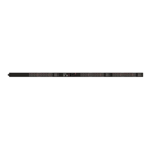 Блок розеток интеллектуальный iPDU-6012: ZeroUnit, 230V, 32А, in IEC60309 P+N+E, out (6) C19; (18) C13 с фиксацией e-lock