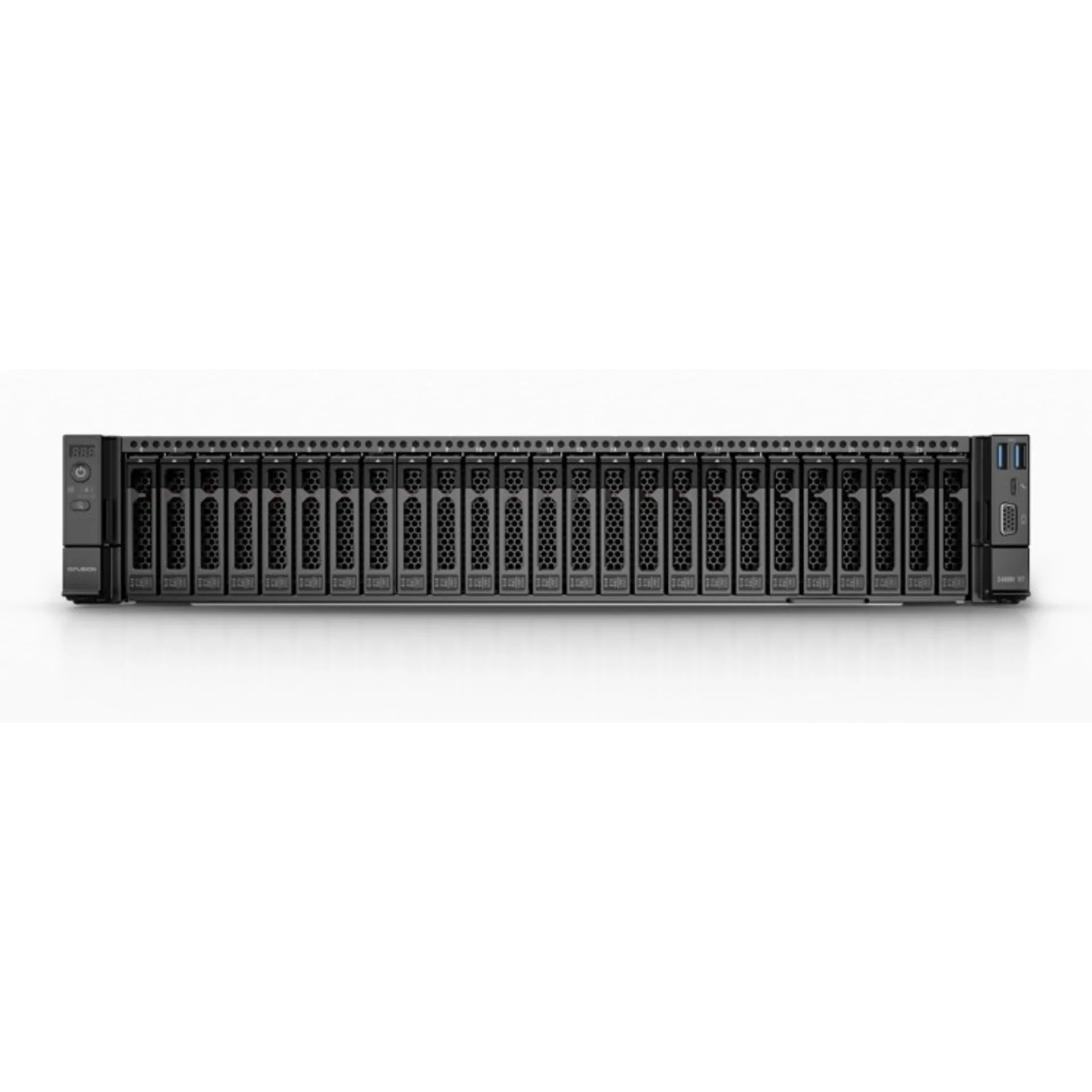 Серверная платформа xFusion 2288H V7, 2U, Scalable Gen4/5, 32xDDR5, 25xSFF SAS/SATA, резервируемый БП