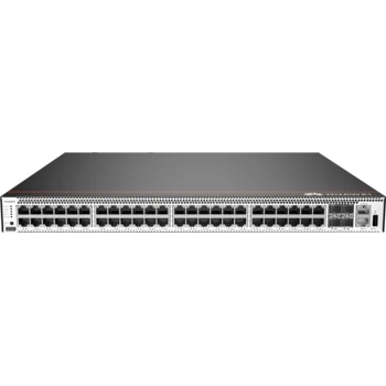 Коммутатор Huawei CE5882-48T4S-B (48*GE RJ45, 4*10GE SFP+, 2*AC power modules, FAN modules, port-side air intake)