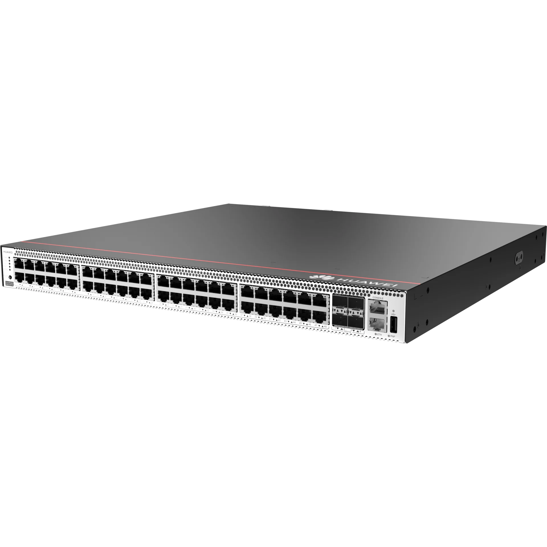 Коммутатор Huawei CE5882-48T4S-B (48*GE RJ45, 4*10GE SFP+, 2*AC power modules, FAN modules, port-side air intake)