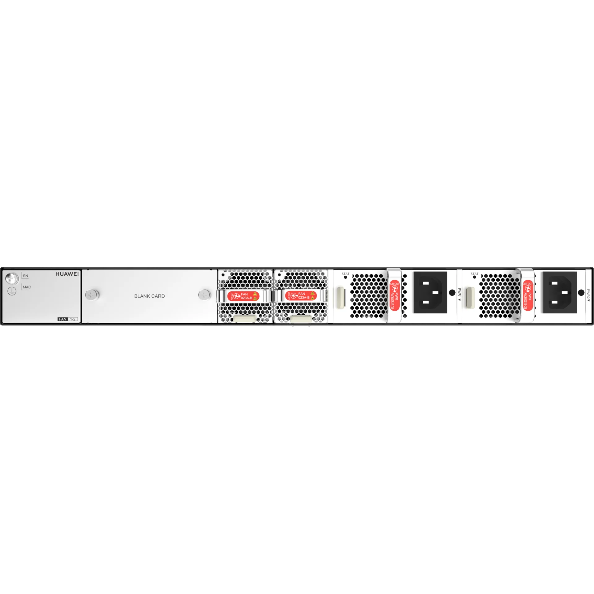 Коммутатор Huawei CE5882-48T4S-B (48*GE RJ45, 4*10GE SFP+, 2*AC power modules, FAN modules, port-side air intake)