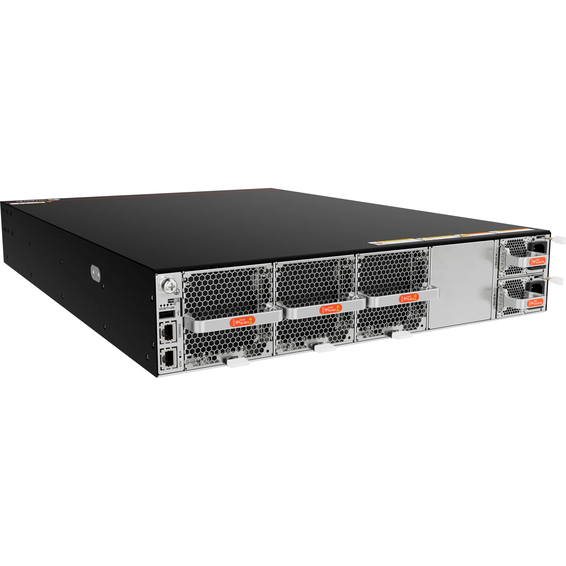 Коммутатор Huawei CE8865-4C-В, направление охлаждения Port-side Intake